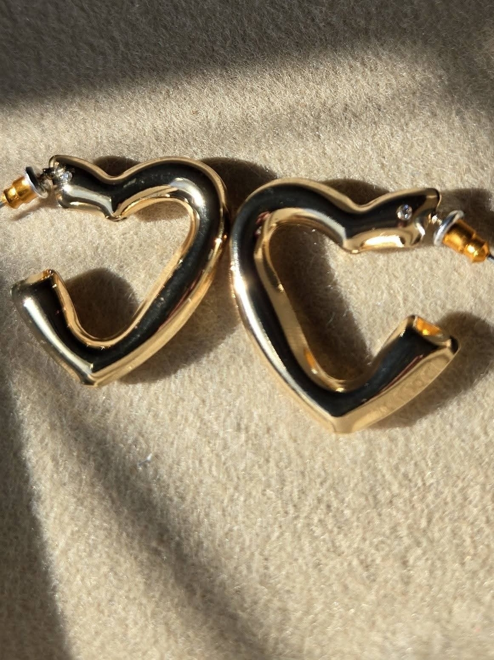 ✨ Goldstone Love Hoop Earrings ✨